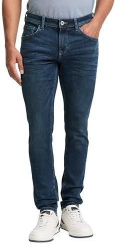 TOM TAILOR heren jeans, 10172 - Mid Stone Blauw Zwart Denim, 38W / 30L