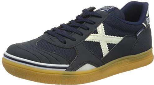 Munich Gresca Gymschoenen voor volwassenen, uniseks, Navy Blauw, 39 EU