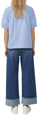 Blouse - Lichte en Luchtige Blouse - Ontspannen Pasvorm - Vrouwelijk Streeppatroon