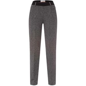 Raphaela By Brax - Model 'Lilyth' - Slim Fit Stoffen Broek - Met Persplooien