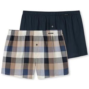 Schiesser Heren 2PACK boxershorts ondergoed, gesorteerd 1, XXL