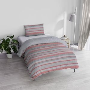 Italian Bed Linen Athena Beddengoedset, 100% katoen, BELEN ROD, eenpersoonsbed