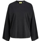 Jxandrea Wash Loose Ls Tee JRS, zwart, M