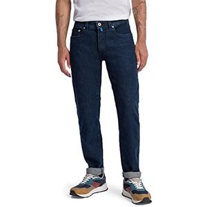Pierre Cardin Heren Lyon Tapered Jeans, Blue Stonewash, 32W / 40L, Blue Stonewash, 32W x 40L