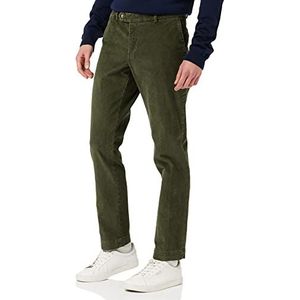 Hackett London Cord Chino Pants, voor heren, kaki, 38W/30L