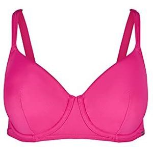 Skiny Dames beugelbeha Sea Lovers bikini, bright pink, 70D