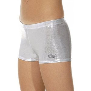 The Zone Chique glanzende nylon lycra hipster gymnastiek shorts