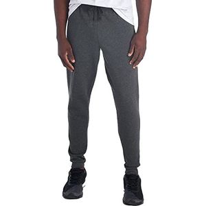 Jerzees Heren NuBlend Fleece Joggers & SweatpantsJoggingbroek, Joggers - Black Heather, L