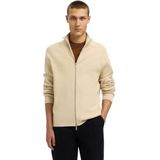 Selected Homme - SLHTELLER FN RELAXED ZIP CARDIGAN - Grijs - Heren Vest