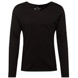 Key Largo - Heren MLS Cheese T-shirt - Zwart - Lange Mouwen