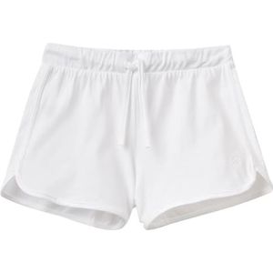 United Colors of Benetton Shorts voor meisjes en meisjes, Optisch wit 101, 130 cm