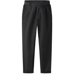 NAME IT Nkmrobino Sweat Chino Pant Unb Broek, donkergrijs gemêleerd, 128 kinderen, donkergrijs gemêleerd, 128