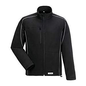 Planam softshell jack winter Twilight, maat XXXL, zwart, 3450064