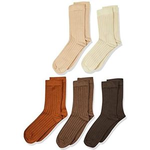 Minymo - Enkelsokken - Cocoa Brown - 5 Stuks