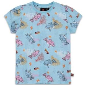 LEGO T-shirt voor jongens, lichtblauw, 110 cm