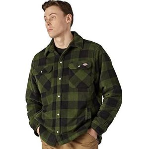 Dickies - Bovenkleding voor heren, Portland jas, gewatteerd voor meer warmte, Groen, M