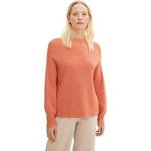 TOM TAILOR Dames coltrui 1034081, 30670 - Canyon Sunset Red Melange, 3XL