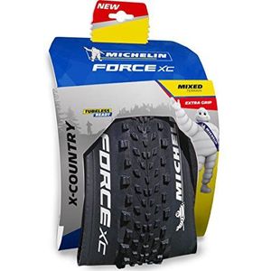 Cicli Bonin Unisex's Michelin Force Xc Tl Ready banden, Zwart, One Size