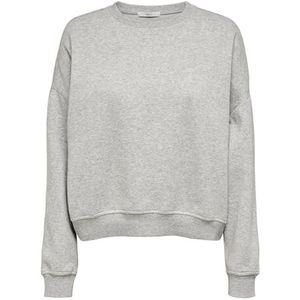 Onlsweat L/S Crew Oversized SWT, lichtgrijs gem., XXS