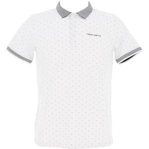Teddy Smith Poloshirt voor jongens, P-Gusto MC Jr, wit, Wit, 16 Jaren