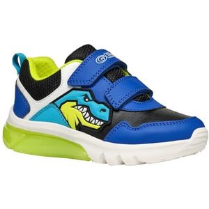 Geox Jongen J Ciberdron Boy A Sneaker, Royal Lt Blue, 30 EU