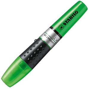 Stabilo Luminator markeerstift met groene inkt