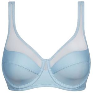 DIM Generous Klassieke damesbeha met beugels, 1 stuk, Blauw overhemd, 85B