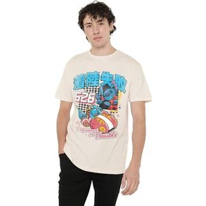 Disney LILO & Stitch Manga Race Unisex T-shirt, natuurlijk, medium, natuurlijk, M