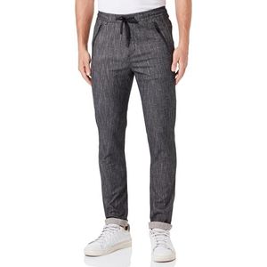 Replay Slim fit broek voor heren, slim fit, 010 Navy/Natuurlijk Wit, 28W x 30L