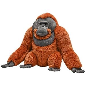 Wild Republic Artist Collection Orangutan voor mannen, cadeau voor kinderen, 38 cm, pluche dier, vulmateriaal bestaat uit gesponnen gerecyclede waterflessen