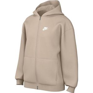 Nike - Club Fleece - Meisjessweater met Rits - Oversized