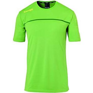 Kempa Emotion 2 0 Poly SS Shirt Heren Sportshirt - Mannen - blauw grijs