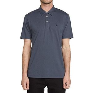 Volcom Banger poloshirt voor heren, houtskool, M