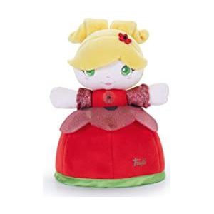 Trudi Pop klaprozen poppen prinses pluche pop stoffen pop speelgoed voor meisjes cadeau-idee kinderen | 13 x 18 x 9 cm maat XS | poppenmodel TUDD6000
