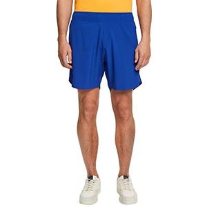 ESPRIT Active shorts met ritszakken, bright blue, XXL