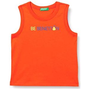 United Colors of Benetton Tanktop 3I1XGH00P tanktop, rood 1G9, 82 kinderen, rood 1g9