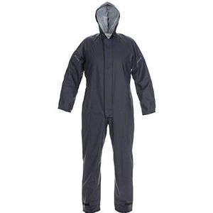 Hydrowear 068500NA Nuth Hydrosoft Coverall, 53% Polyurethaan/47% Polyester, 4X-Large Mate, Navy