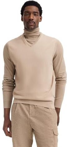 Bugatti - Slip-over - Beige - Regular Fit - Mouwloos - V-hals