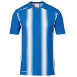 Uhlsport Stripe 2 0 Shirt Korte Mouw Kinderen - Royal Wit