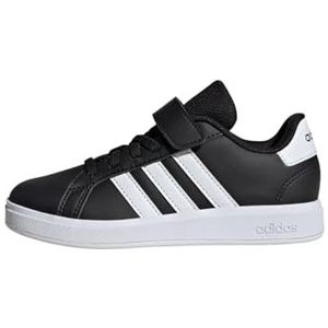 adidas Unisex Kids Grand Court 2.0 Schoenen Kinderen Tennis, Core Black Cloud White Core Zwart, 34 EU