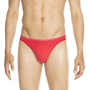 HOM Heren Micro Slip Plumes Sportondergoed, rood, L