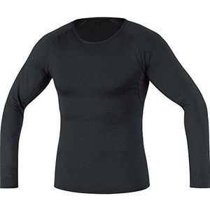 GORE WEAR M Base Layer Thermo-shirt, met lange mouwen, voor heren, zwart, M, 100318
