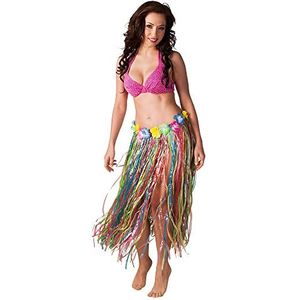 Boland - Hawaii rok, ca. 80 cm, raffia rok, strandfeest, zomer, kostuum, carnaval, themafeest