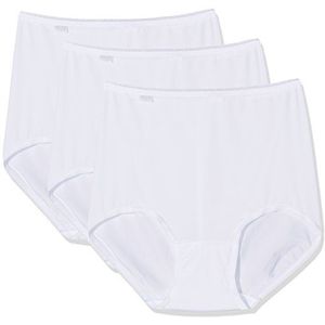 Sloggi Dames 24/7 Microvezel H Maxi C3P Slips, Wit, 48