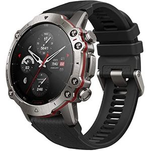 Amazfit Falcon Smartwatch voor heren, GPS-multisport met bi-band, 150+ sportmodi, 20 ATM, smartwatch sport in militaire kwaliteit, behuizing van titanium