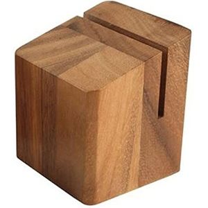 T&G Houtwerk GL068 Houten Menuhouder en Riser