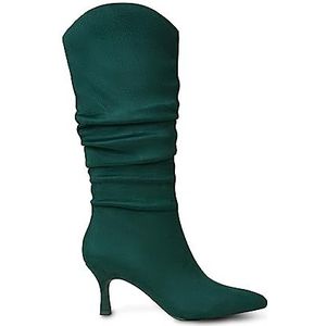 Joe Browns Vrouwen Slouchy knie hoge laarzen mode, donkergroen, 6 UK, Donkergroen, 39 EU