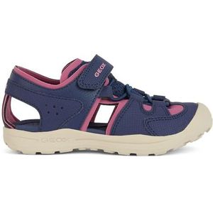 Geox J Vaniett Girl B Sandalen voor meisjes, Navy Fuchsia, 26 EU