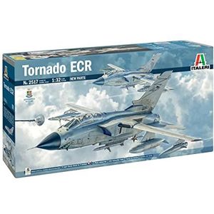 Italeri 2517 Tornado ECR, schaal 1:32, kunststofmodel, modelbouw, vliegtuig, luchtvaart, militair, 2517