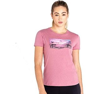 Dare 2b Dames Peace of Mind T-shirt, Mesa Rose, 12